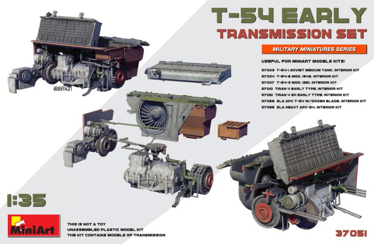 Miniart 1:35 T-54 Early Transmission Set MA37051