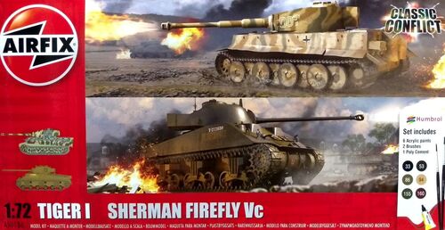 Airfix 1:72 Tiger I & Sherman Firefly Vc AF50186