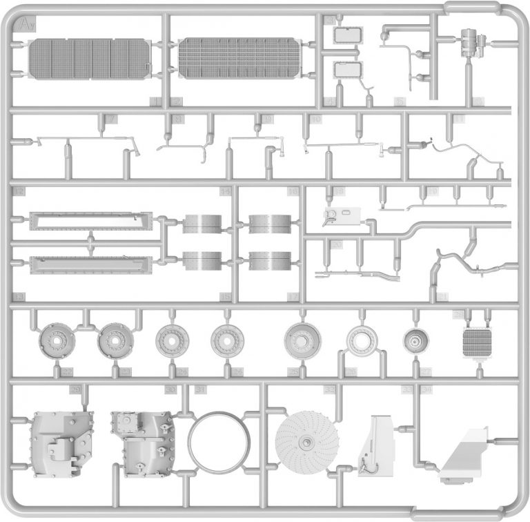 Miniart 1:35 T-54 Early Transmission Set MA37051 - Afbeelding 7