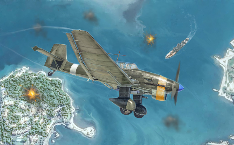 Italeri 1:48 JU 87 B-2/R-2 " Picchiatello " IT2769