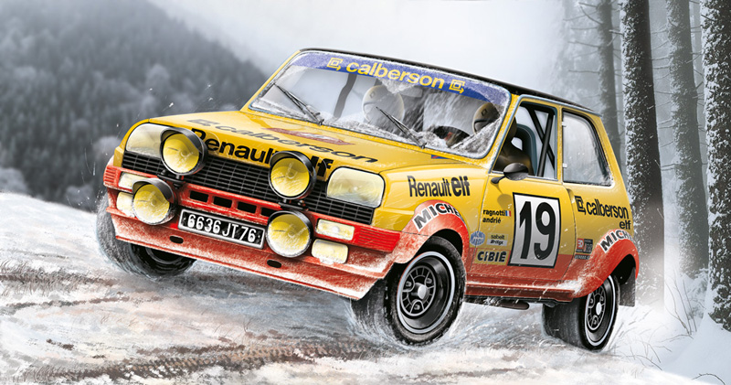 Italeri 1:24 Renault R5 Alpine Rally IT3652
