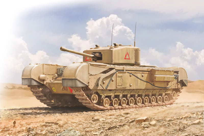 Italeri 1:72 Churchill Mk. III IT7083