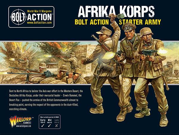 Bolt Action 1:56 Starter Army Afrika Korps 402612001