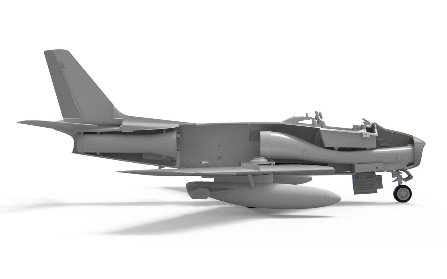 Airfix 1:48 Canadair Sabre F.4 AF08109 - Afbeelding 3