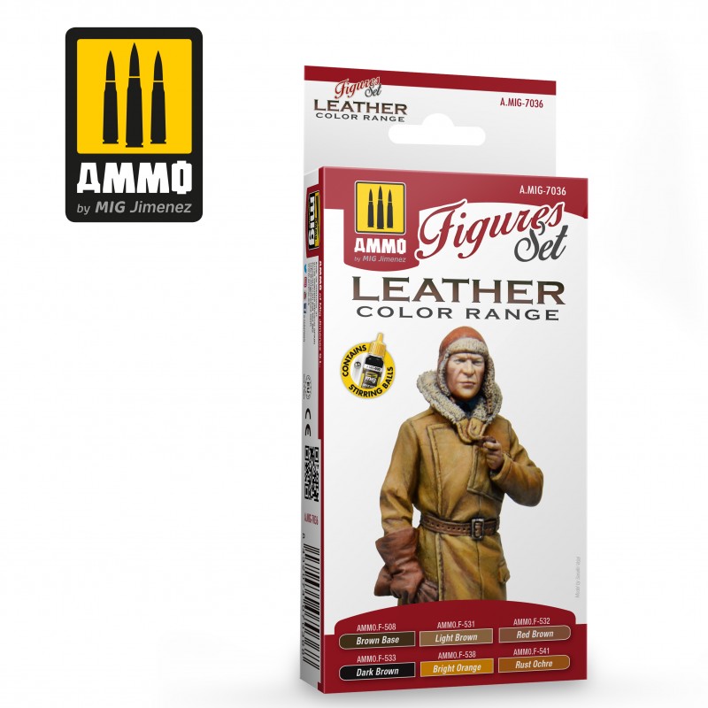 Ammo Mig Leather Figures Set MIG7036