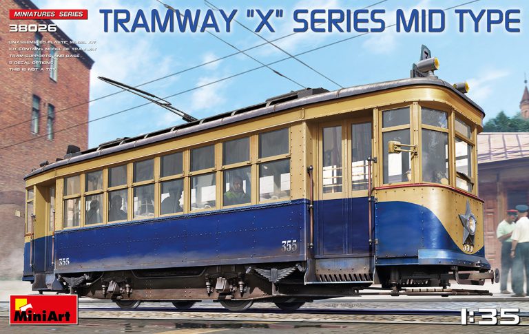Miniart 1:35 Tramway "X" Series Mid Type MA38026