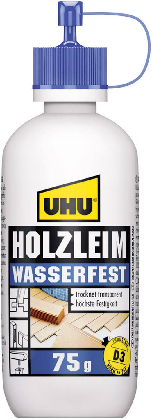 UHU Waterproof D3 Wood Glue 75g UHU48510
