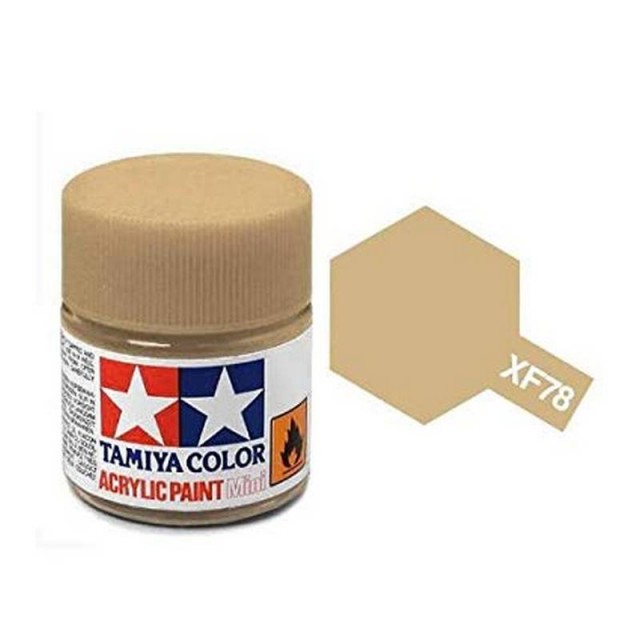 Tamiya Acrylic Paint Mini XF-78 Flat Wooden Deck 10ml TAM81778