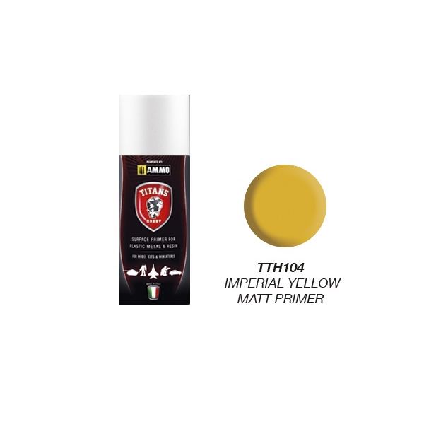 Ammo Mig Imperial Yellow Matt Primer 400ml TTH104