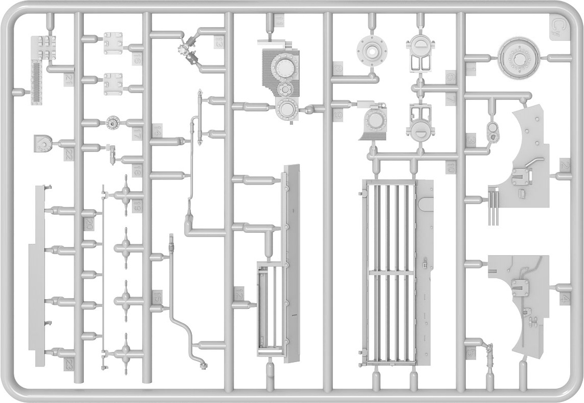 Miniart 1:35 Transmission Set for T-55/T-55A MA37073 - Afbeelding 5