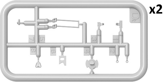 Miniart 1:35 Transmission Set for T-55/T-55A MA37073 - Afbeelding 4