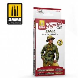 Ammo Mig DAK Uniforms ( Afrika Korps ) Figures Set MIG7038