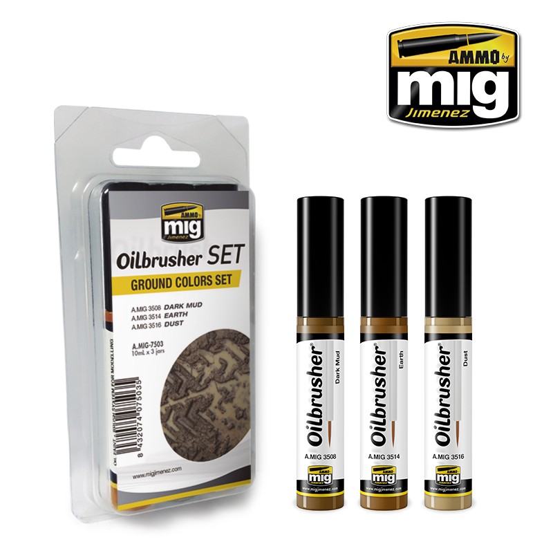 Ammo Mig Ground Colors Set MIG7503