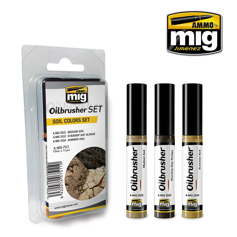 Ammo Mig Soil Colors Set MIG7511