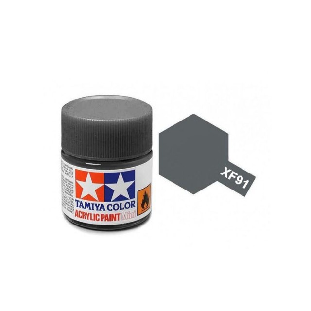 Tamiya Acrylic Paint Mini XF-91 Flat IJn Gray (Yokosuka Arsenal) 10ml TAM81791