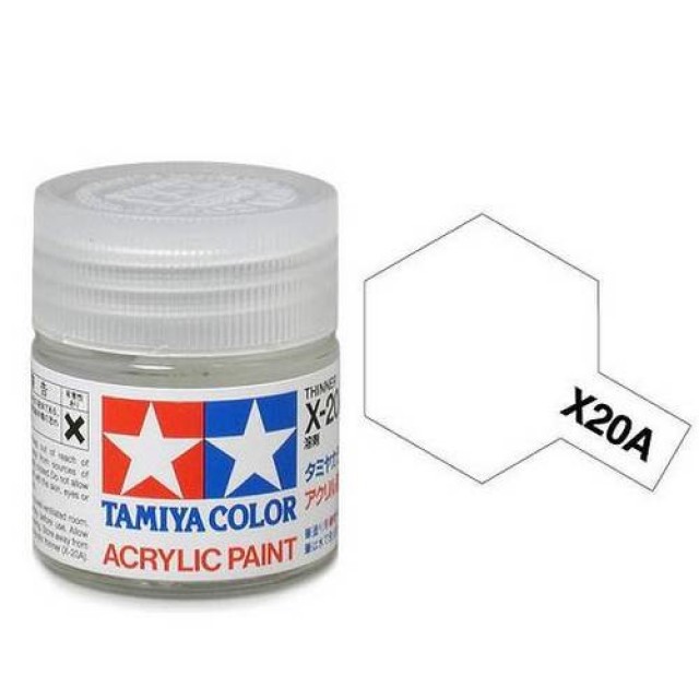 Tamiya Acrylic X-20A Thinner 23ml TAM81020