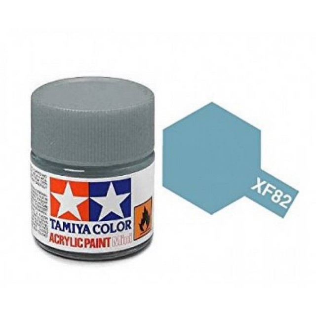 Tamiya Acrylic Paint Mini XF-82 Flat Ocean Gray 2 (RAF) 10ml TAM81782