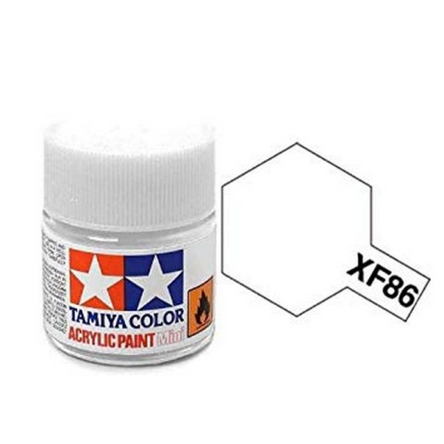 Tamiya Acrylic Paint Mini XF-86 Flat Clear 10ml TAM87186