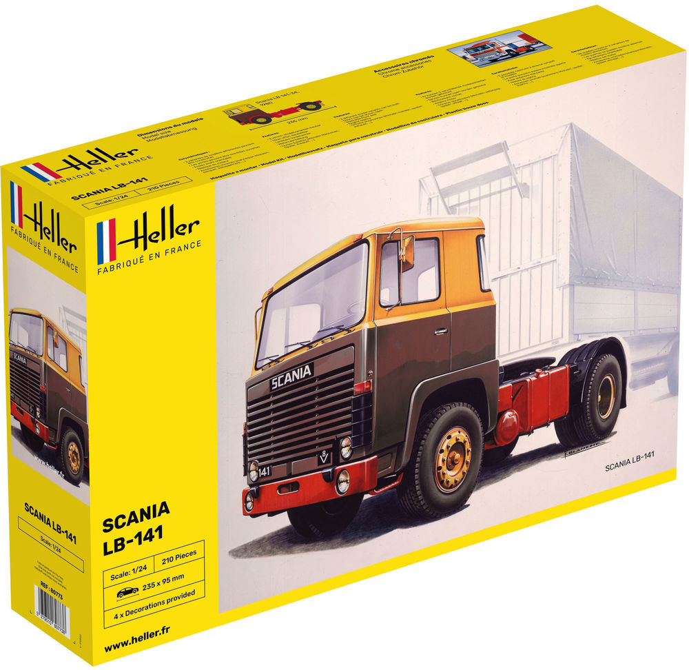 Heller 1:24 Scania LB-141 H80773