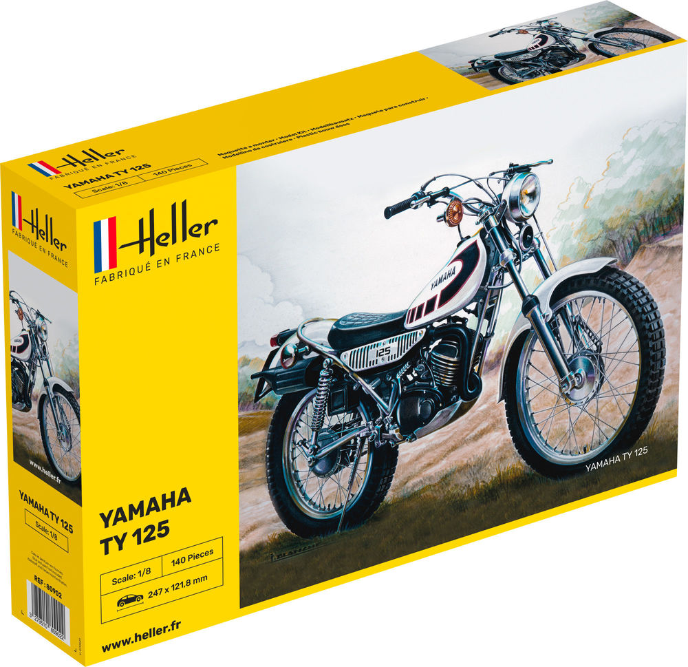 Heller 1:8 Yamaha TY 125 H80902