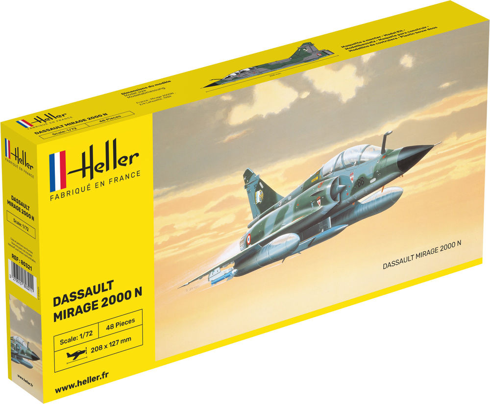 Heller 1:72 Dassault Mirage 2000 N H80321