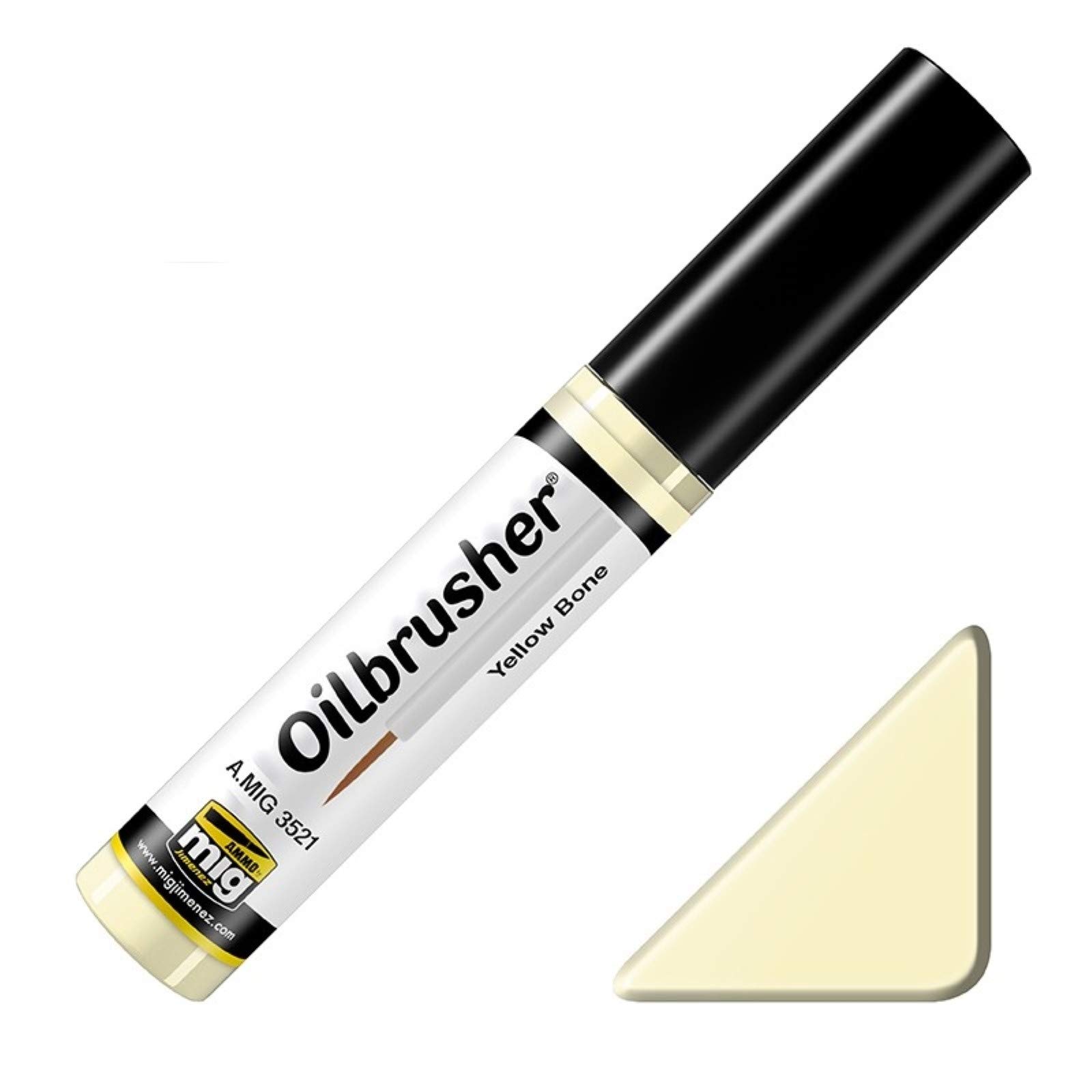 Ammo Mig Oilbrusher Yellow Bone MIG3521