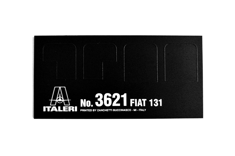 Italeri 1:24 Fiat 131 Abarth San Remo Winner 1977 IT3621 - Afbeelding 5