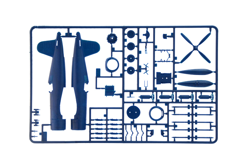 Italeri 1:72 F4U-4 Corsair Korean War IT1453 - Afbeelding 5