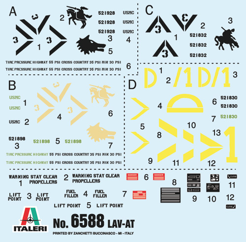 Italeri 1:35 LAV-AT IT6588 - Afbeelding 6