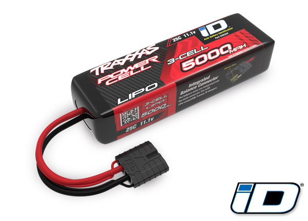 Traxxas Power Cell Lipo 5000 mAh 11.1V 3S 25C Short 135mm TR2832X