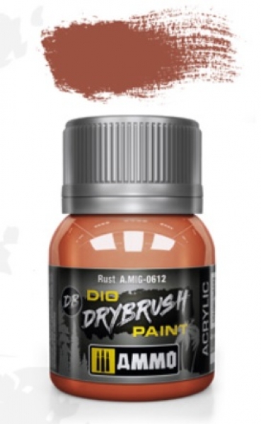 Ammo Mig Drybrush Paint Rust 40ml MIG-0612