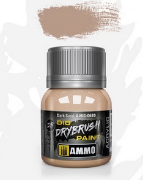 Ammo Mig Drybrush Paint Dark Sand 40ml MIG-0620