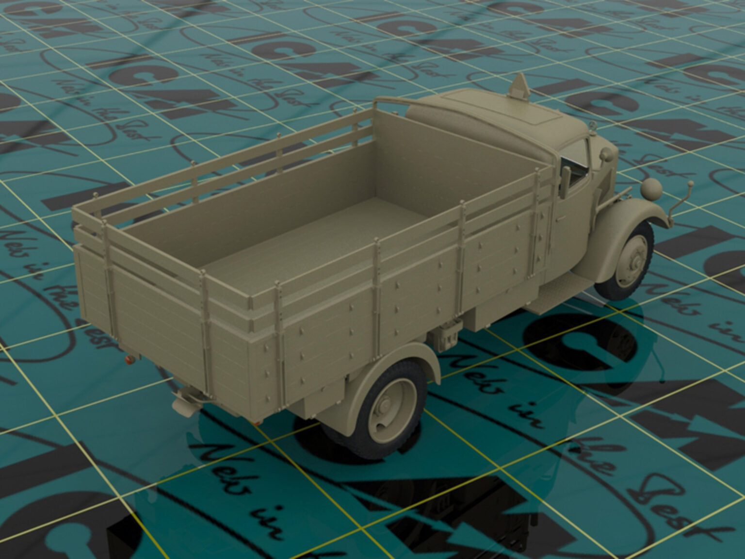 ICM1:35 WWII German Truck Typ L3000S ICM35420 - Afbeelding 3