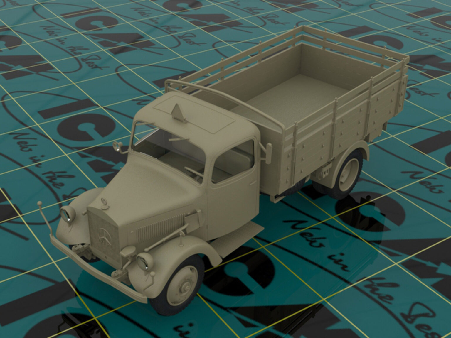 ICM1:35 WWII German Truck Typ L3000S ICM35420 - Afbeelding 4