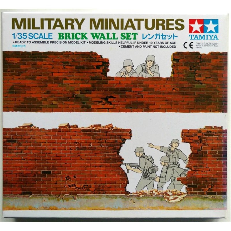 Tamiya 1:35 Brick Wall Set TAM35028