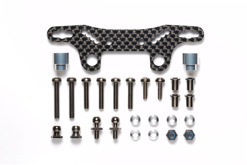 Tamiya TT-02 Carbon Damper Stay II ( 3.5mm Thick ) TAM54947