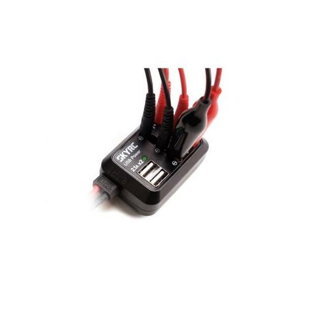 SkyRc DC Power Distributor ( 3x12V & 2x2.1A USB ) XT60 SK600114-03 - Afbeelding 2