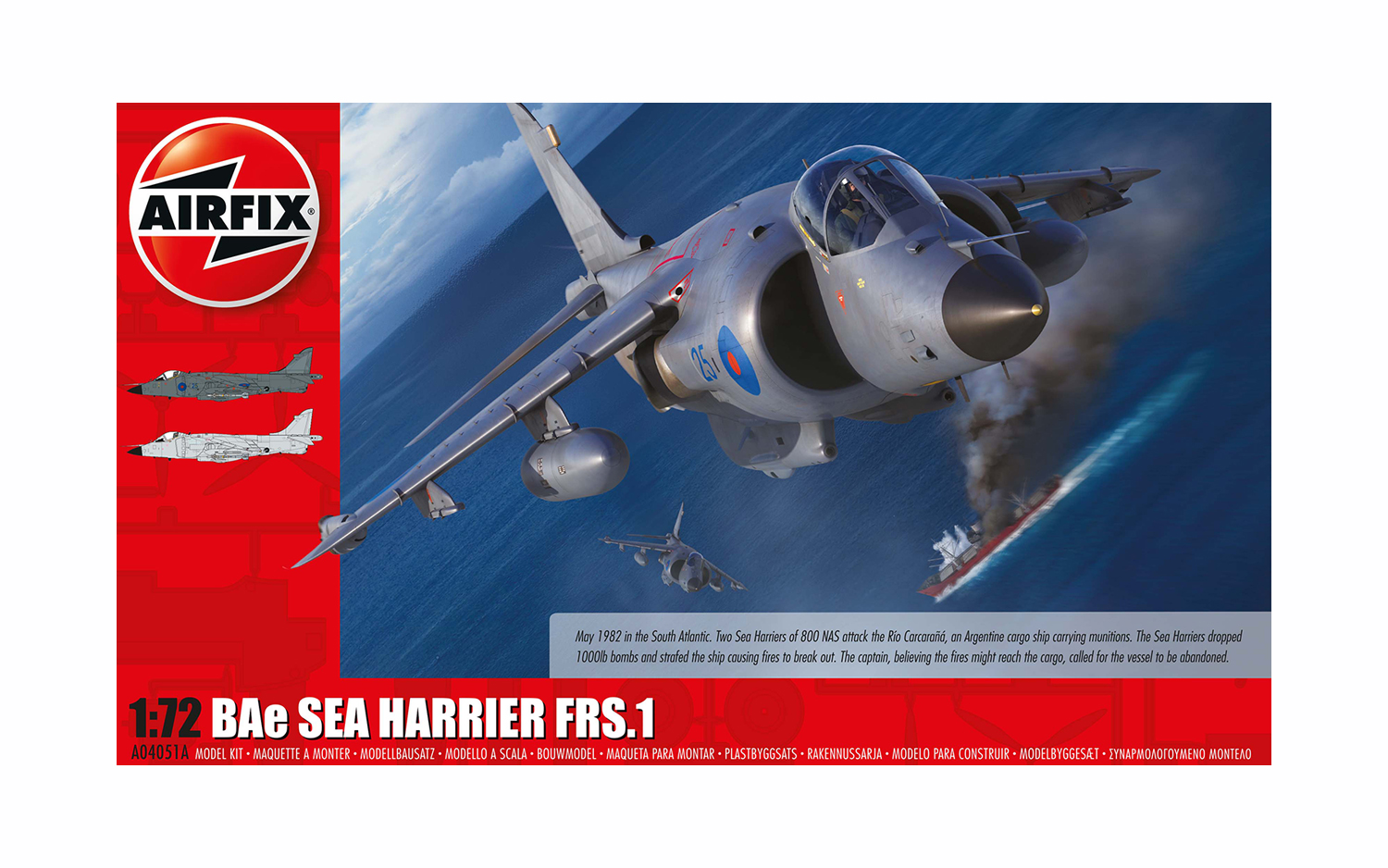 Airfix 1:72 BAe Sea Harrier FRS.1 AF04051A