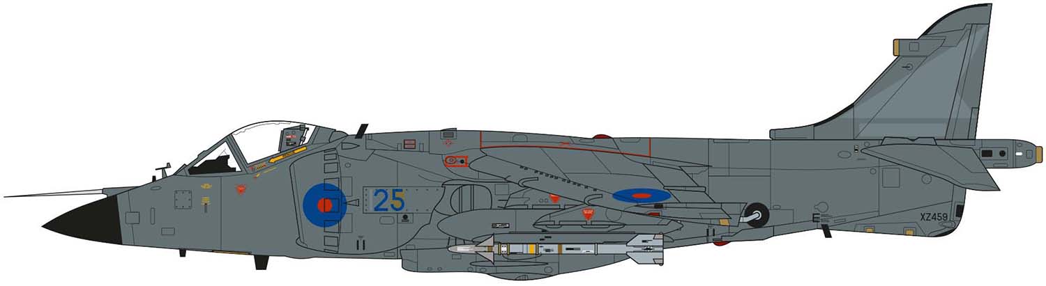 Airfix 1:72 BAe Sea Harrier FRS.1 AF04051A - Afbeelding 3