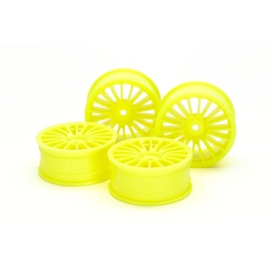 Tamiya 24mm Med-Narrow 18 Spokes Wheels Offset 0 TAM54852