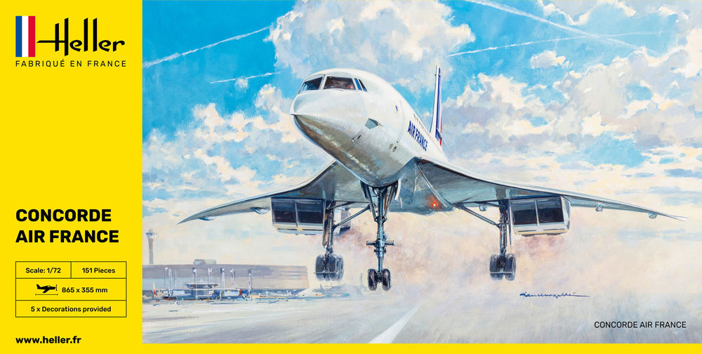 Heller 1:72 Concorde AF H80469
