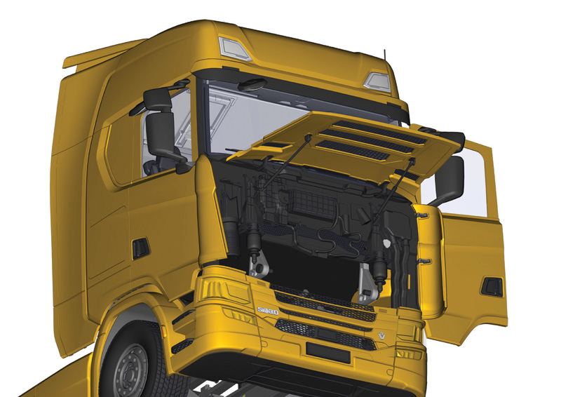 Italeri 1:24 Scania Highline 4x2 IT3927 - Afbeelding 4