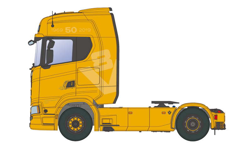 Italeri 1:24 Scania Highline 4x2 IT3927 - Afbeelding 2