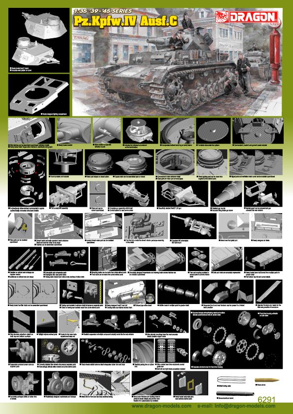 Dragon 1:35 Pz.Kpfw.IV Ausf. C DR6291