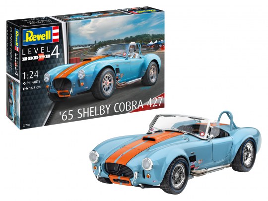 Revell 1:24 Shelby Cobra 427 1965 RE07708
