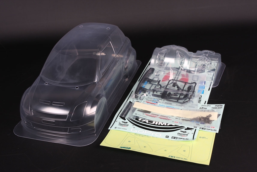 Tamiya 1:10 Rc Body GoPro Monster Sport Super Swift TAM51545