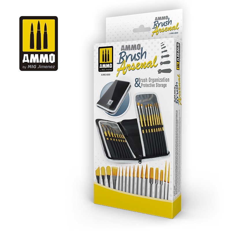 Ammo Mig Brush Arsenal MIG8580
