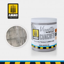 Ammo Mig Acrylic Concrete Texture 100ml MIG2158
