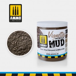 Ammo Mig Acrylic Mud Dark Mud 100ml MIG2154