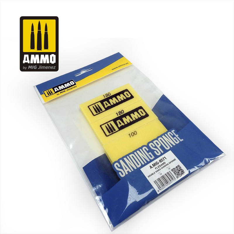 Ammo Mig Flexand Double Sided Sanding Sponge MIG8571